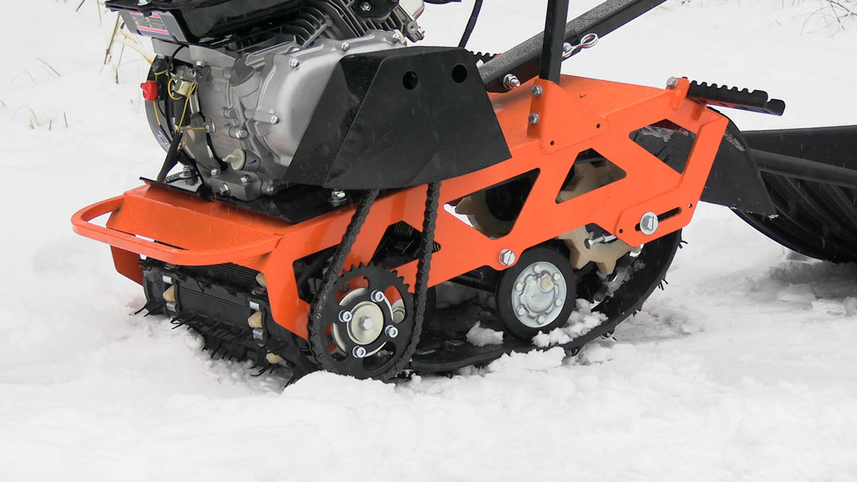 Мотобуксировщик Белка - 8 л.с. Фара, Электростартер